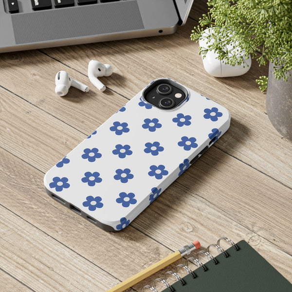 Blue Daisy - Spring Flower Phone Case