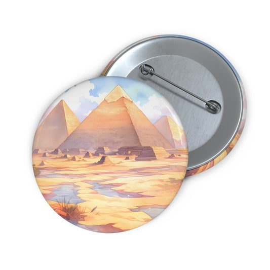 Giza Portal Genesis - Anime Button Pin