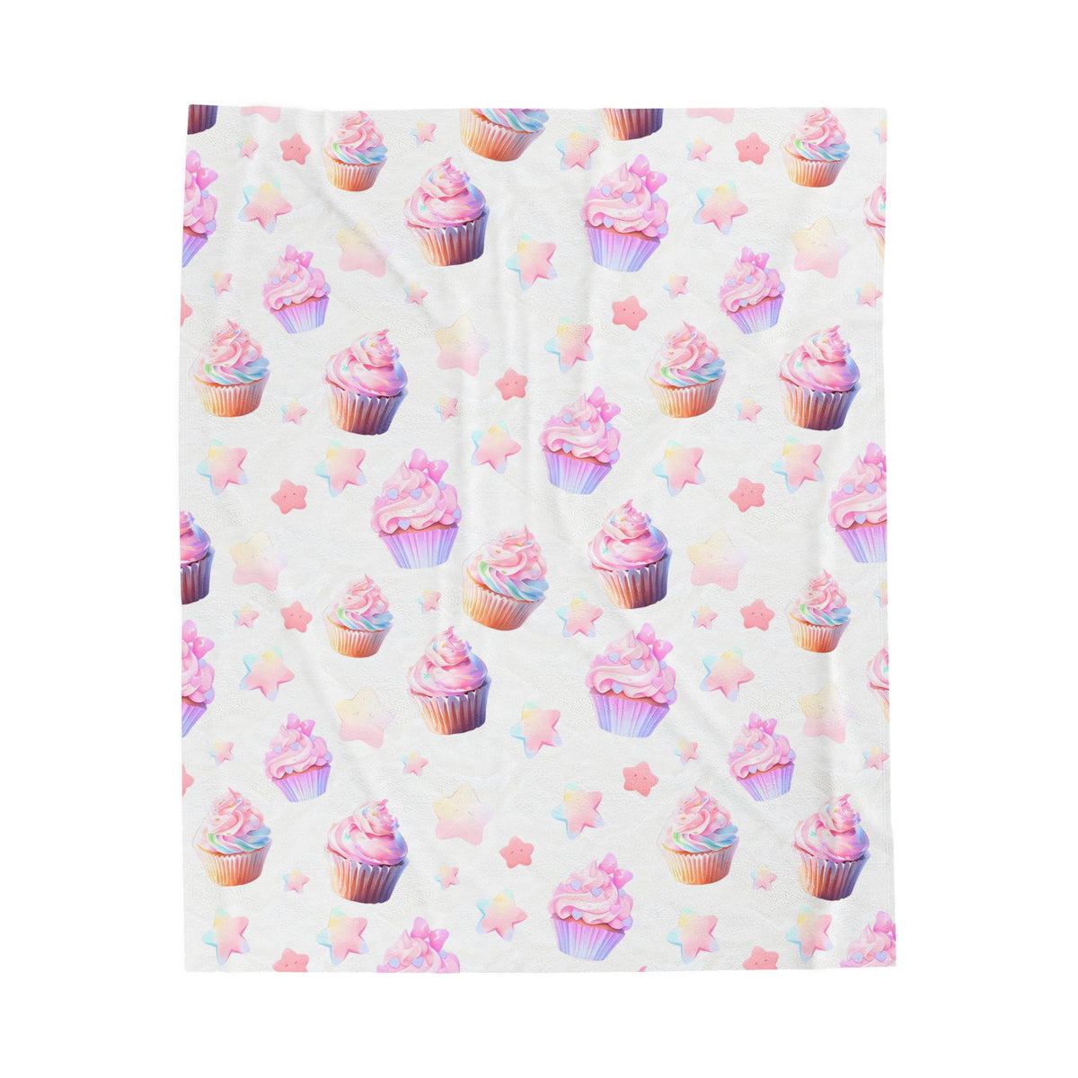 Cupcake Party - Cute Anime Throw Blanket