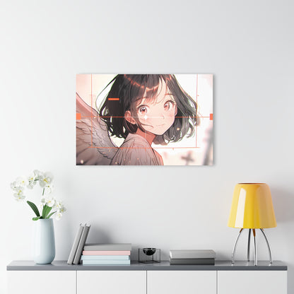 Angel Hunter Anime Glass Painting