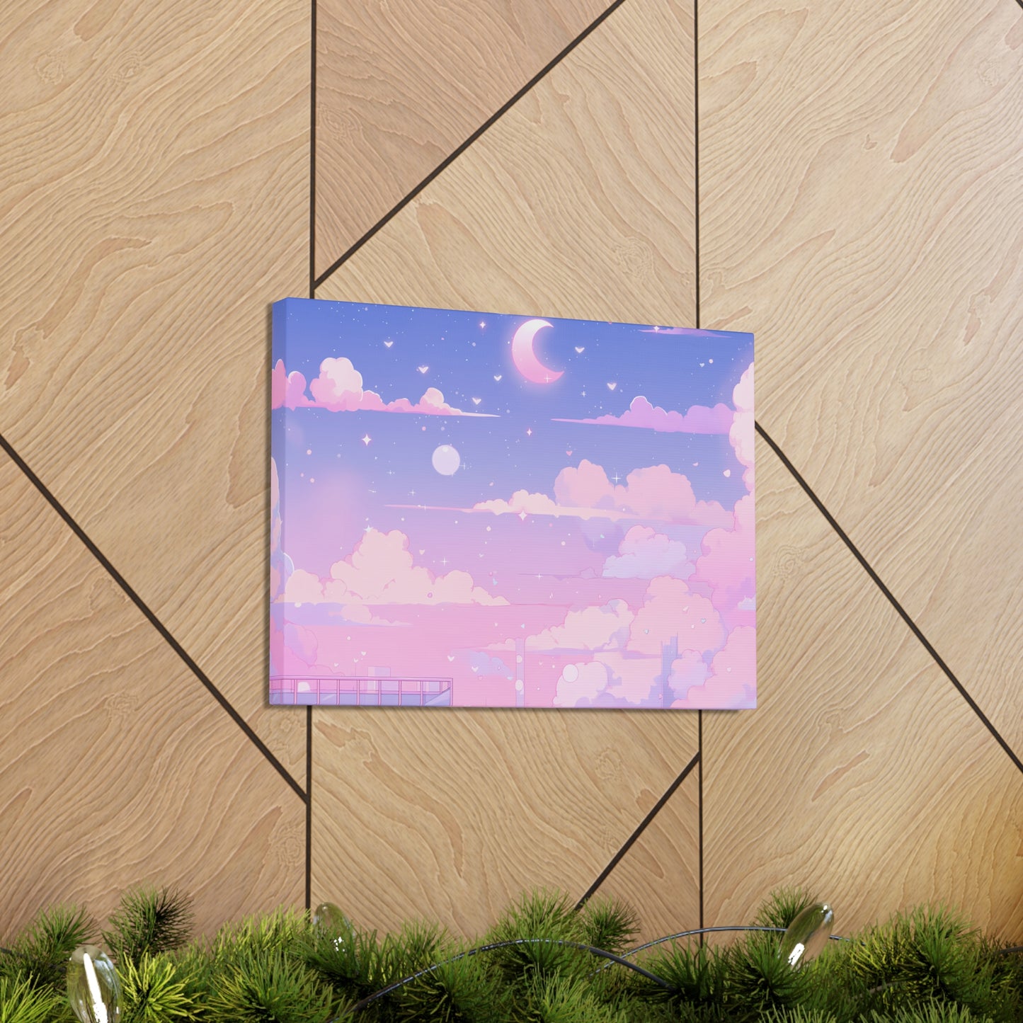 Cotton Candy Dreams - Anime Canvas Print