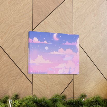 Cotton Candy Dreams - Anime Canvas Print