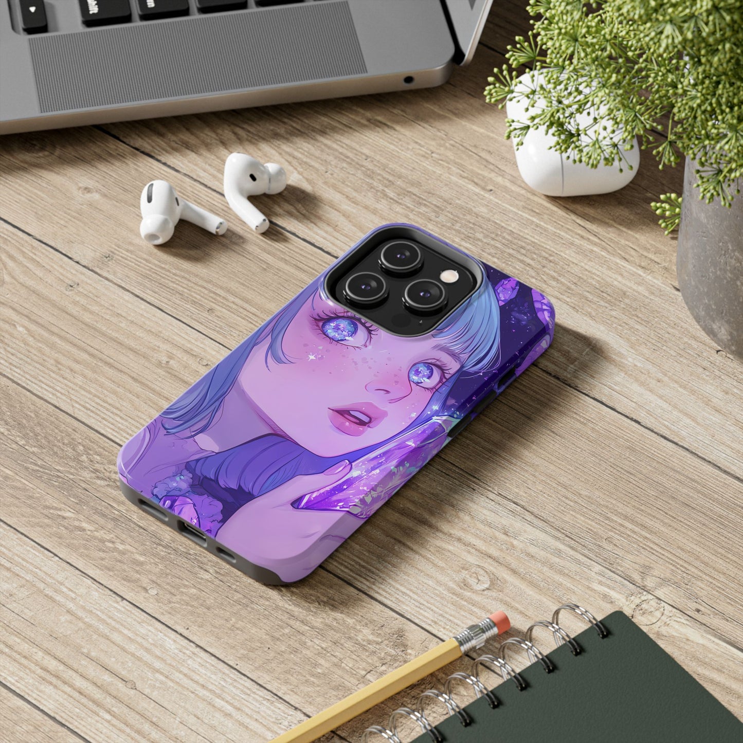 Amethyst Garden - Anime Phone Case