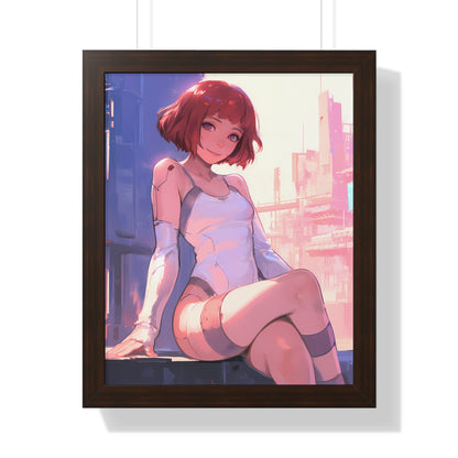 Shining Future - Anime Framed Poster