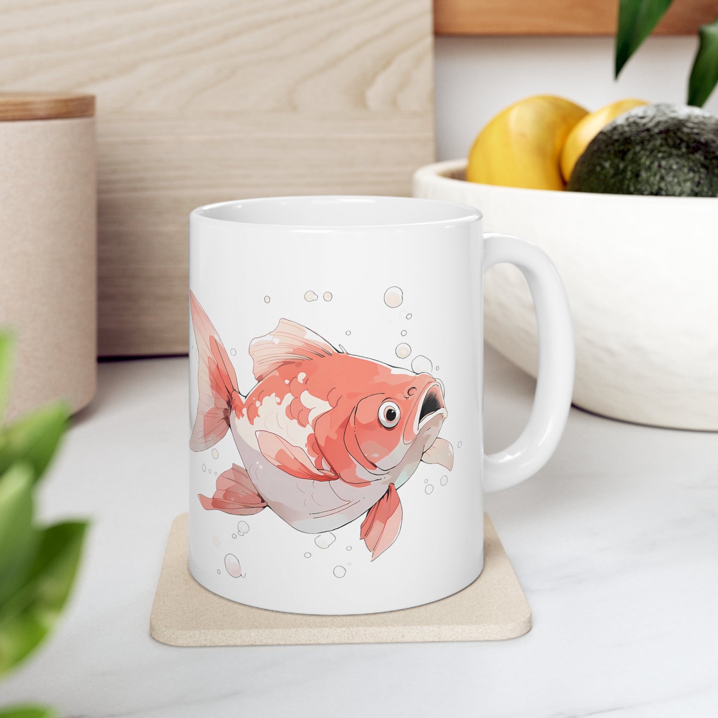 Japanese Goldfish - Cute Anime Mug