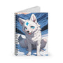 Igloo Power - Cute Anime Wolf Notebook