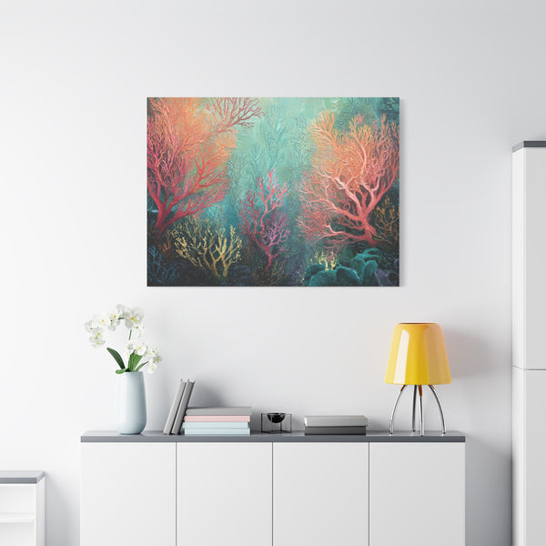 Rainbow Reef - Textured Undersea Wall Art