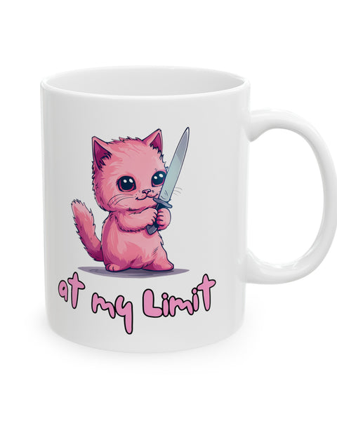 At My Limit - Anime Cat Mug