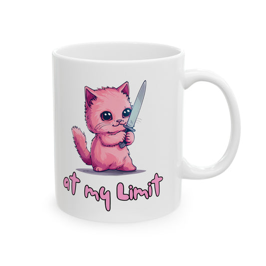 At My Limit - Anime Cat Mug