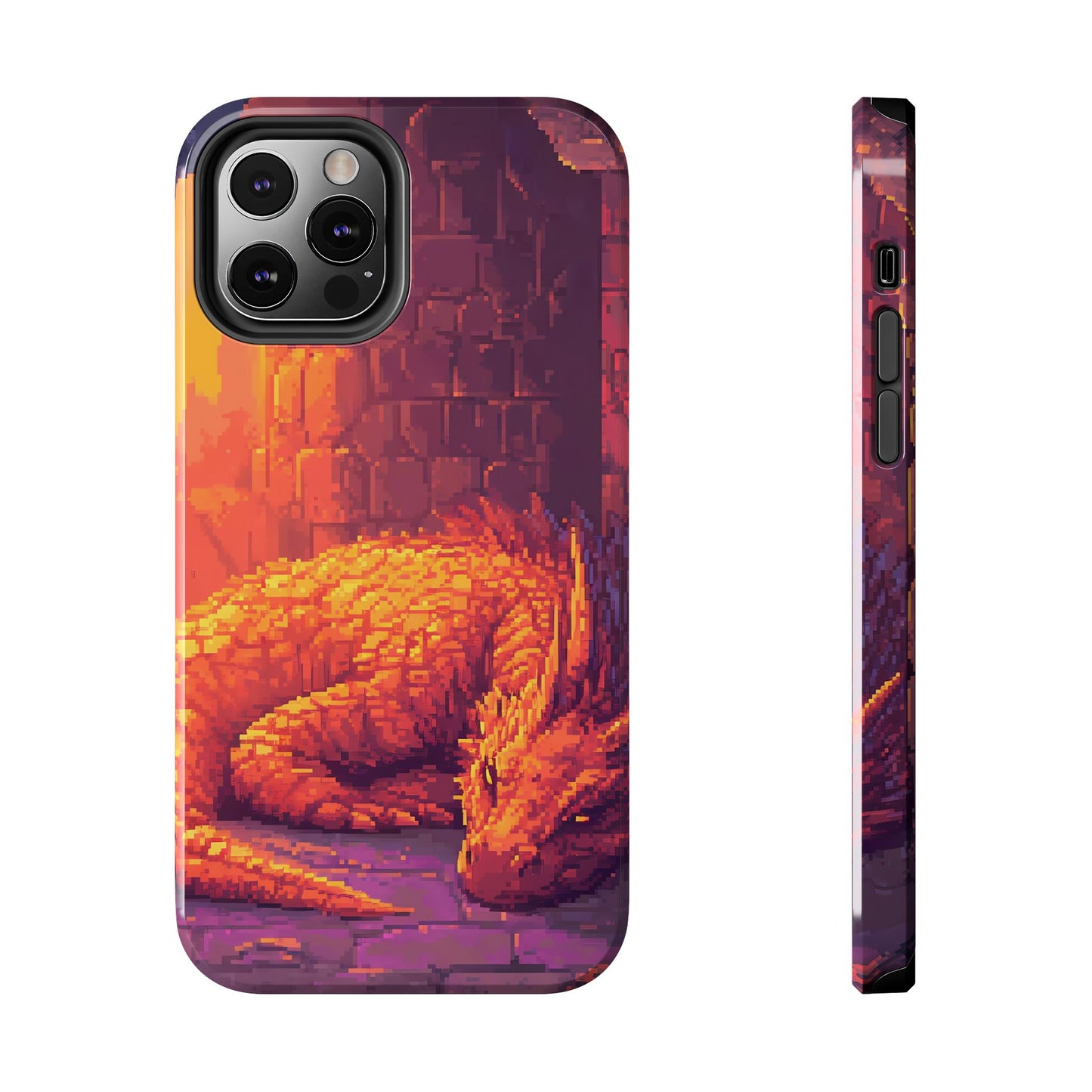 Soulbound - Pixel Art Dragon Phone Case