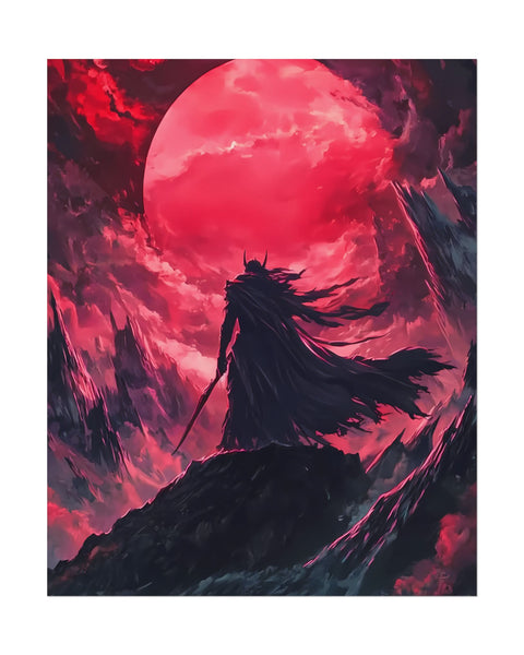 Onikaedj of Shadowgod - Fantasy Anime Poster