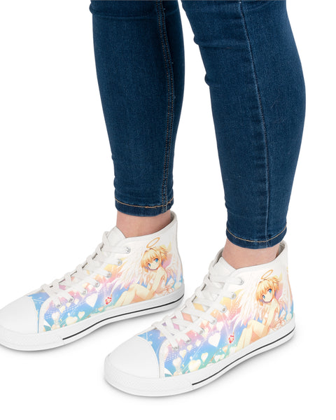 Angel Party - Cute Anime High Top Sneakers