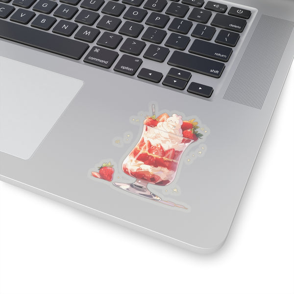 Strawberry Bunny Parfait - Cute Anime Sticker