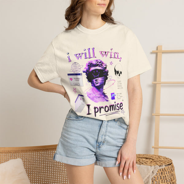 I Will Win - Schizopost Vaporwave Aesthetic T-Shirt