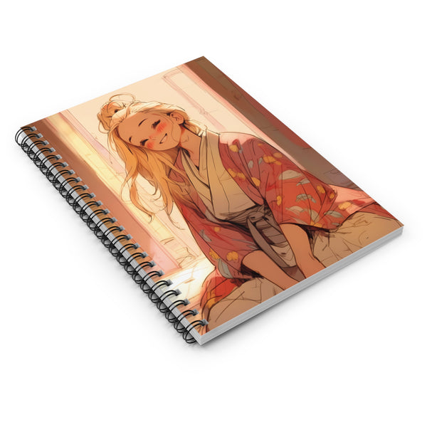 The Student - Cute Anime Girl Notebook