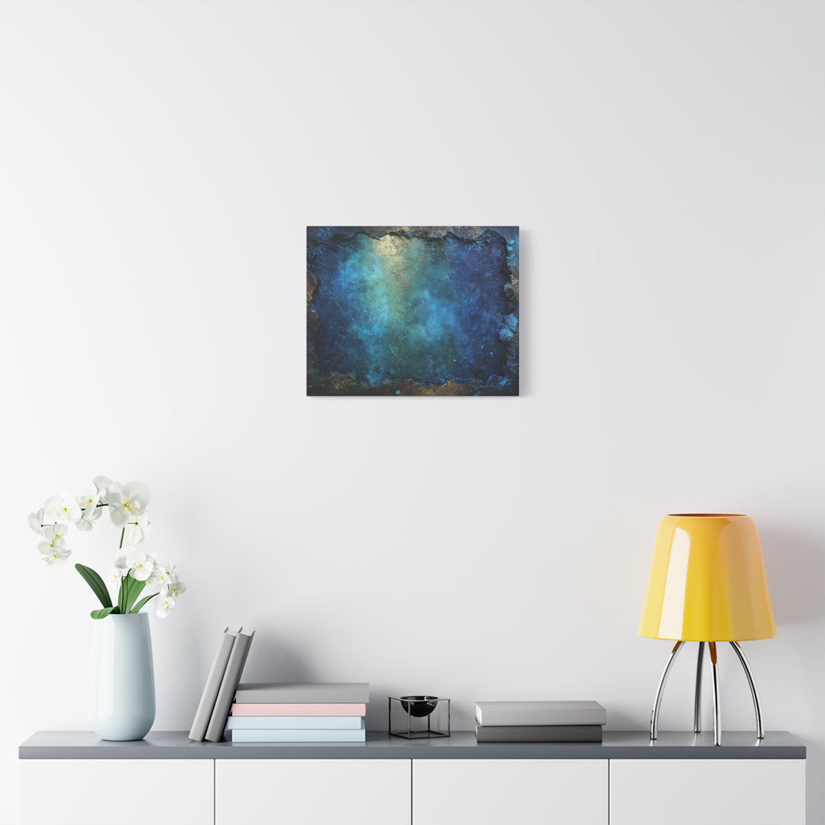 Galaxy Doorway - Abstract Textured Wall Art
