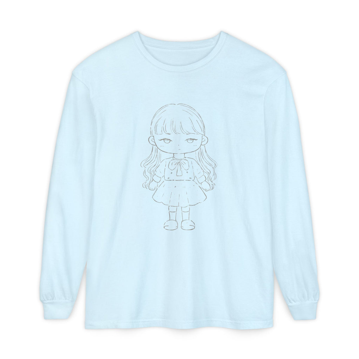 Miss Perfect - Cute Anime Long-Sleeve T-Shirt