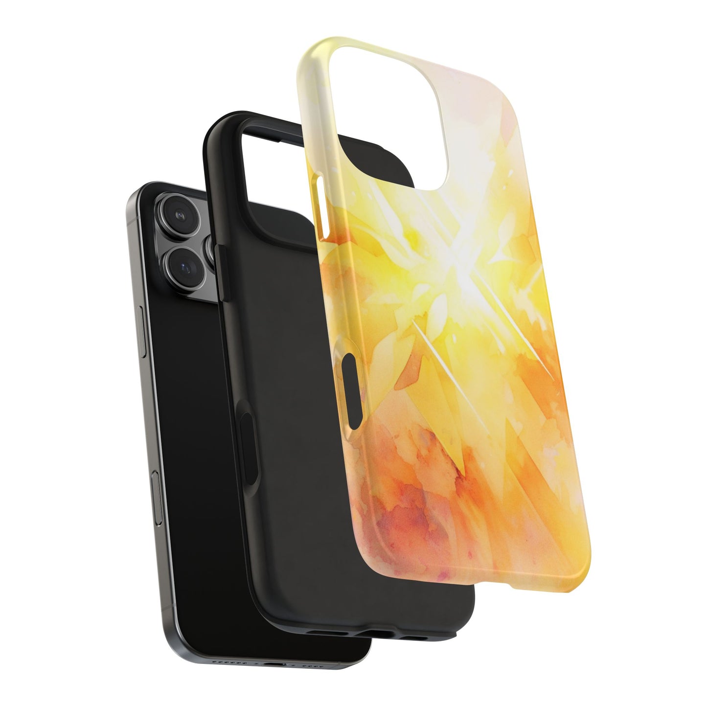 Light Burst - Abstract Watercolor Phone Case