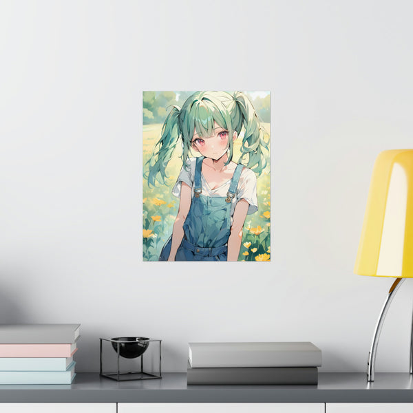 April Reverie - Cute Girl Anime Poster