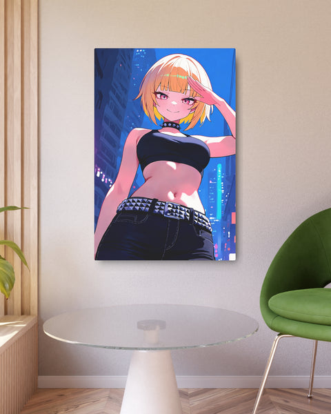 Night Runners - Anime Metal Poster