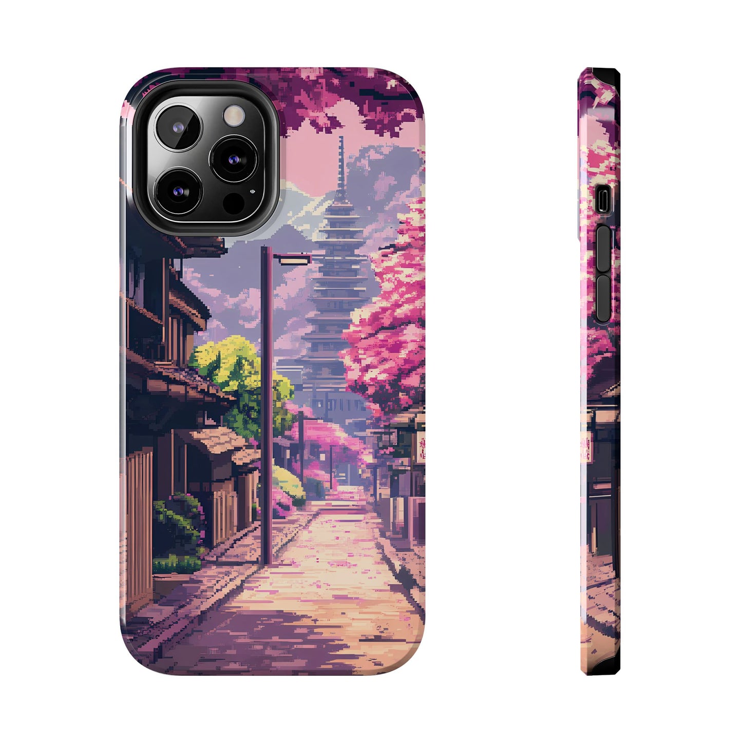 Temple Street - Anime Cherry Blossom Phone Case