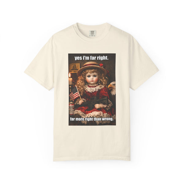 Far More Right Than Wrong - Patriot Meme Graphic T-Shirt