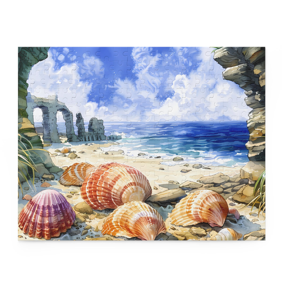 Forgotten Coast Anime Beach Puzzle
252 Pieces