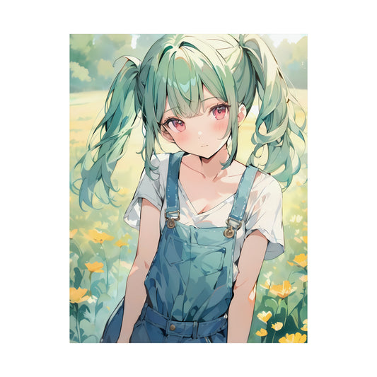 April Reverie - Cute Girl Anime Poster