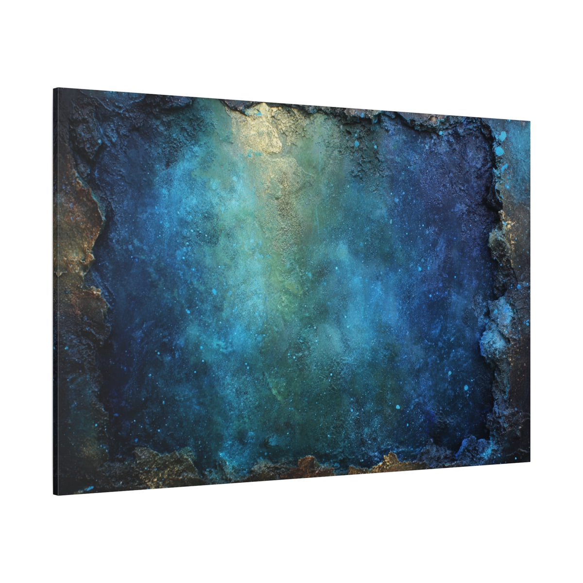 Galaxy Doorway - Abstract Textured Wall Art