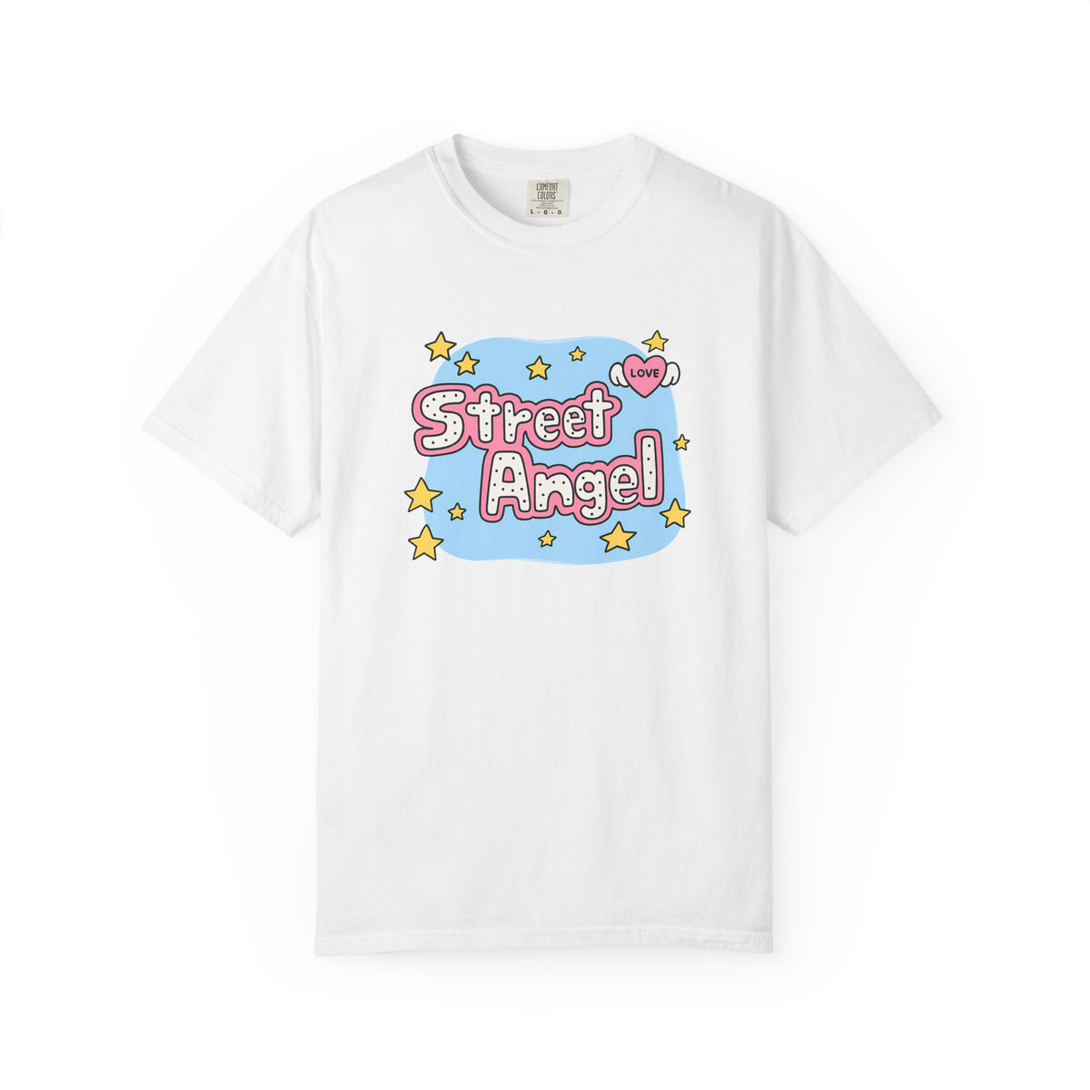 Street Angel - Cute Girly Graphic T-Shirt