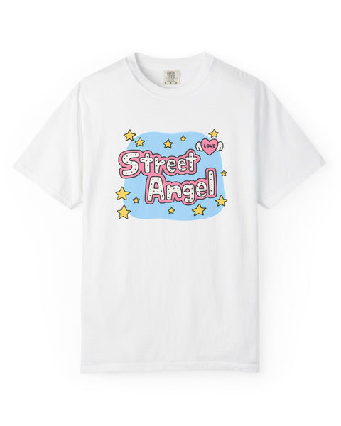 Street Angel - Cute Girly Graphic T-Shirt
