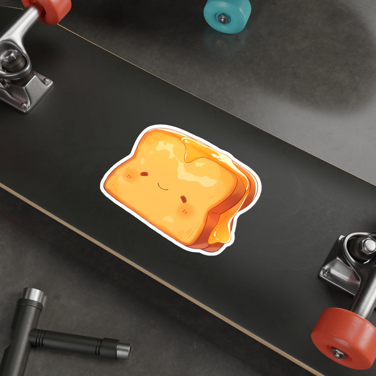 Grilly Cheese - Cute Die-Cut Sticker