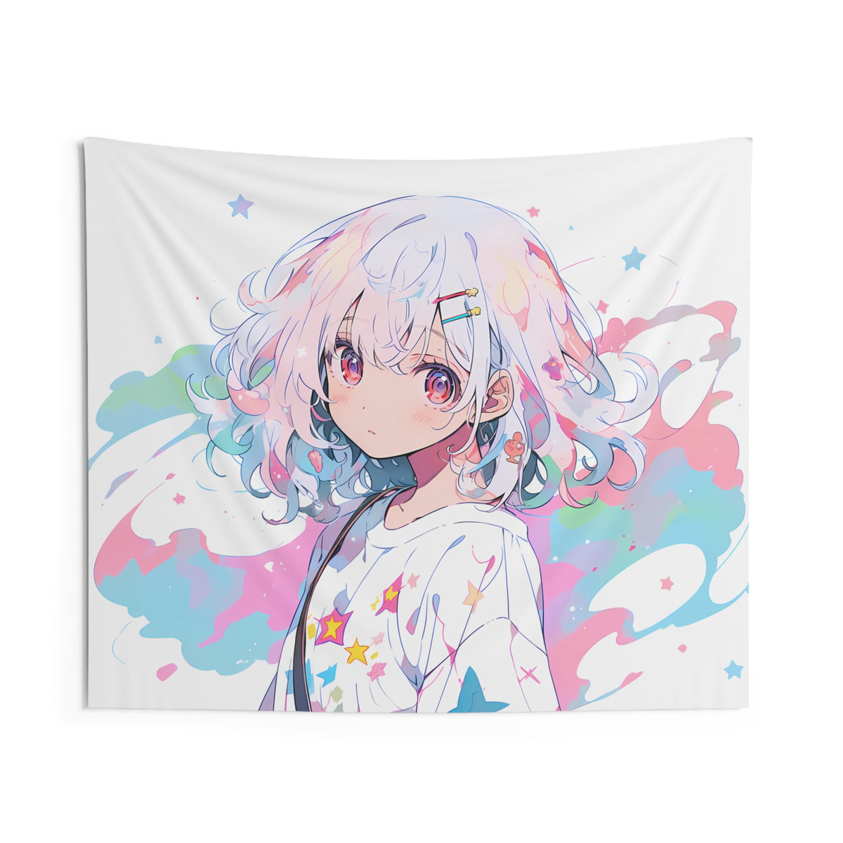 Just a Magical Girl - Cute Anime Tapestry