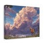 Freedom Longing - Anime Canvas Horse Print