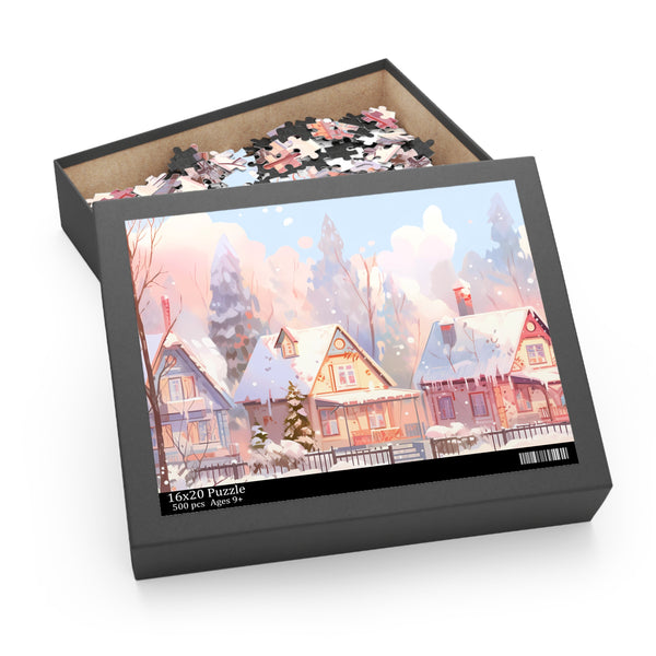 First Snow - Anime Jigsaw Puzzle