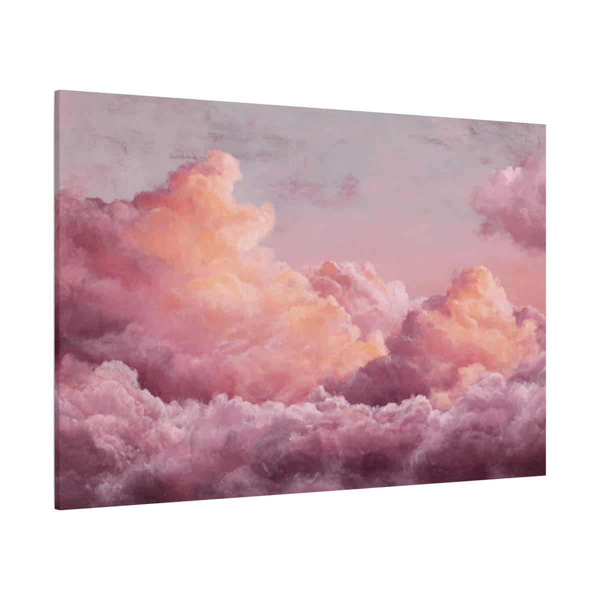Rosy Skyscape - Pink Pastel Wall Art