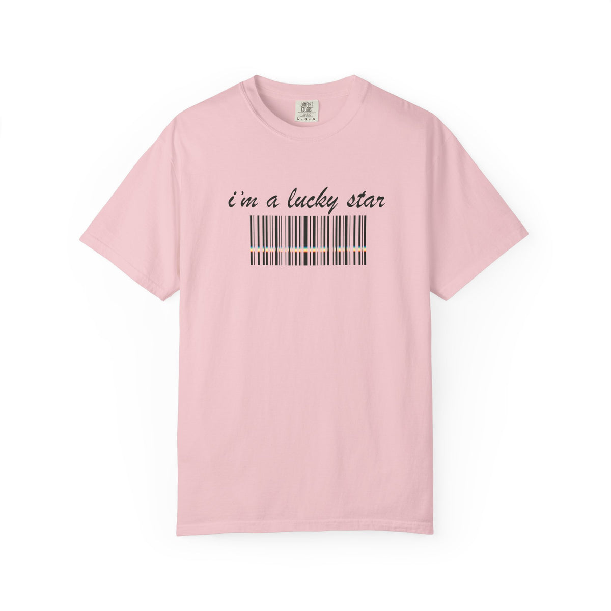 I'm a Lucky Star - Graphic Barcode T-Shirt