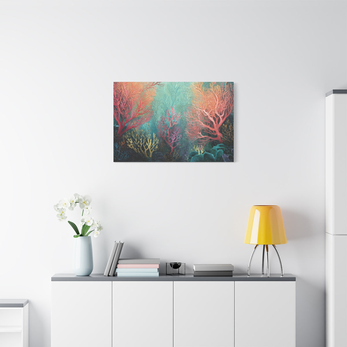 Rainbow Reef - Textured Undersea Wall Art