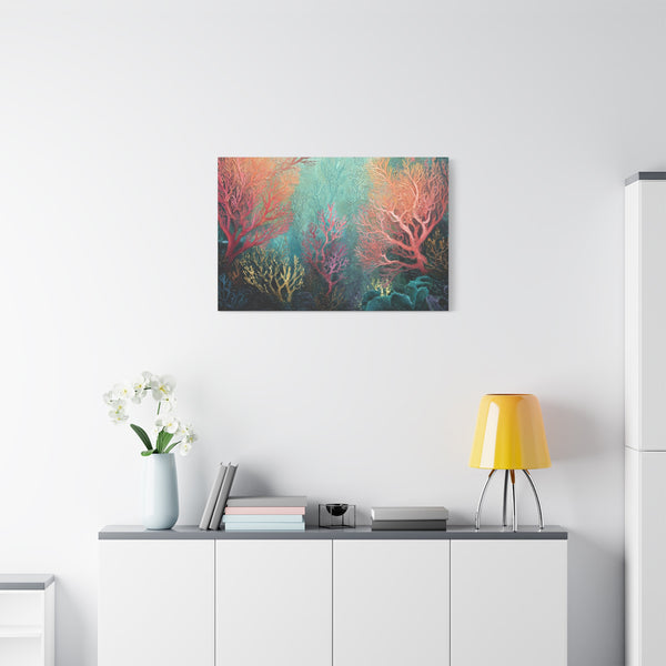 Rainbow Reef - Textured Undersea Wall Art