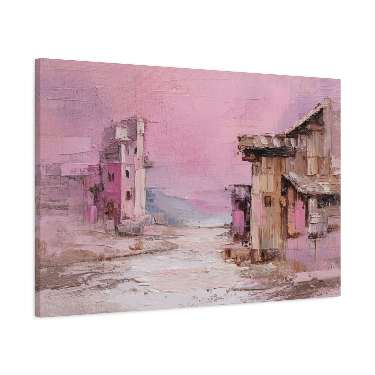 Desert Frontier - Abstract Pastel Wall Art