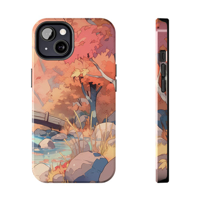 Amberglow - Anime Fall Phone Case