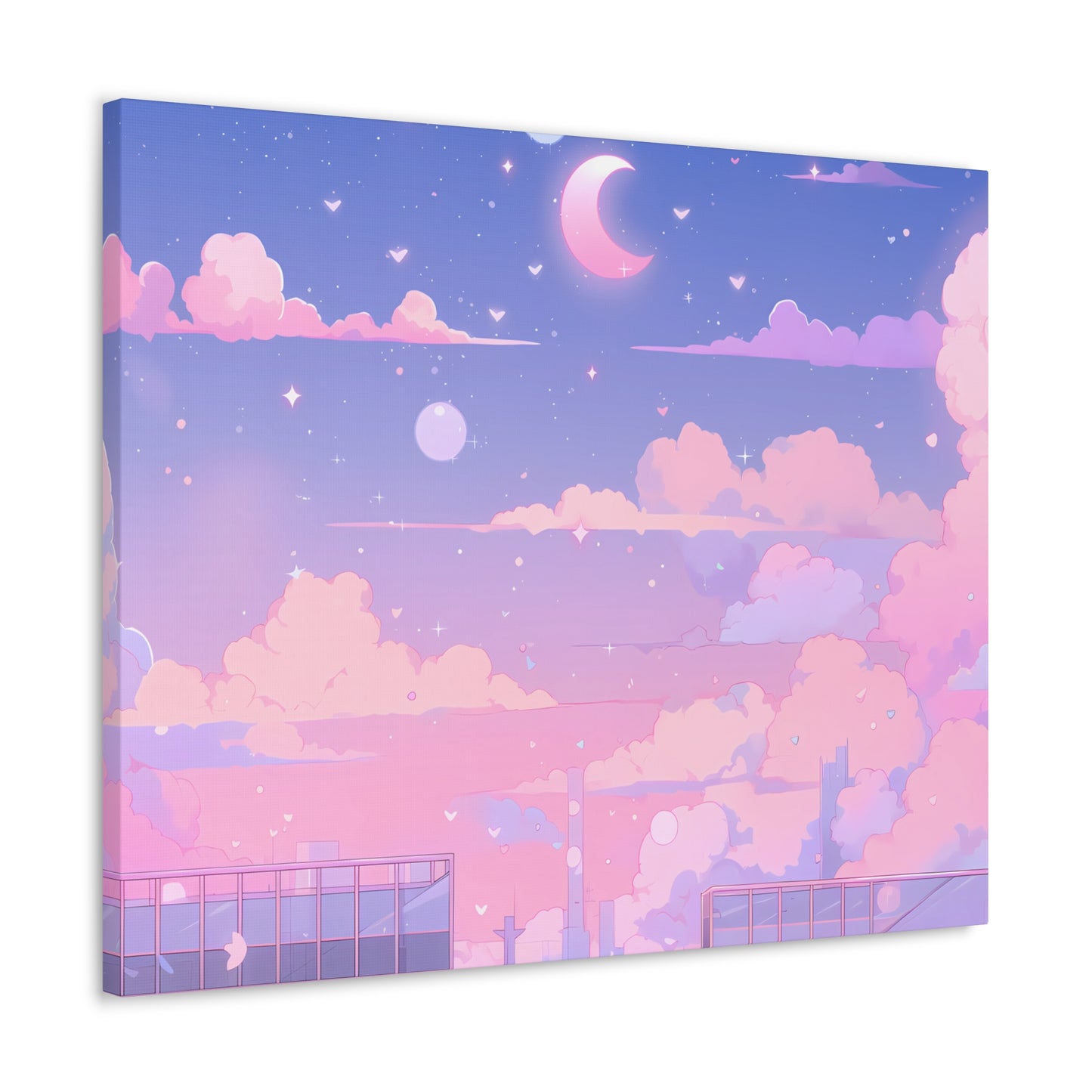 Cotton Candy Dreams - Anime Canvas Print