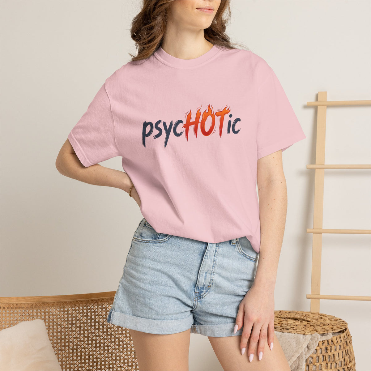 PsycHOTic - Flame Graphic T-Shirt