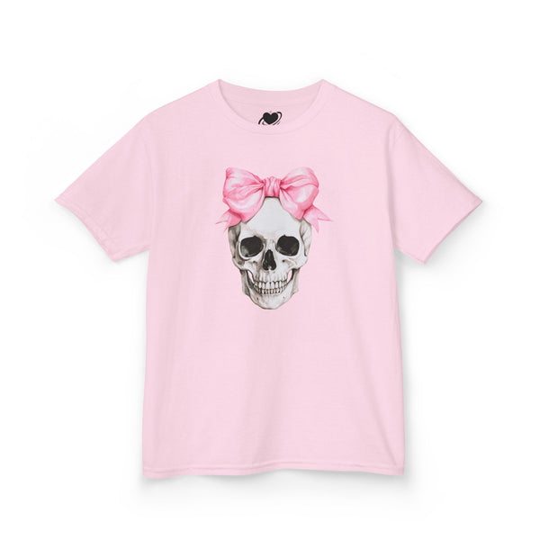 Coquette Skull - Vintage Style Baby Tee