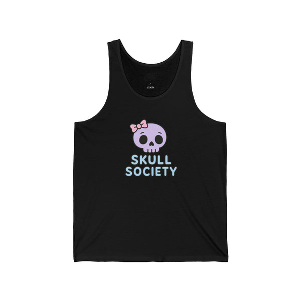 Skull Society - Cute Pastel Goth Tank Top