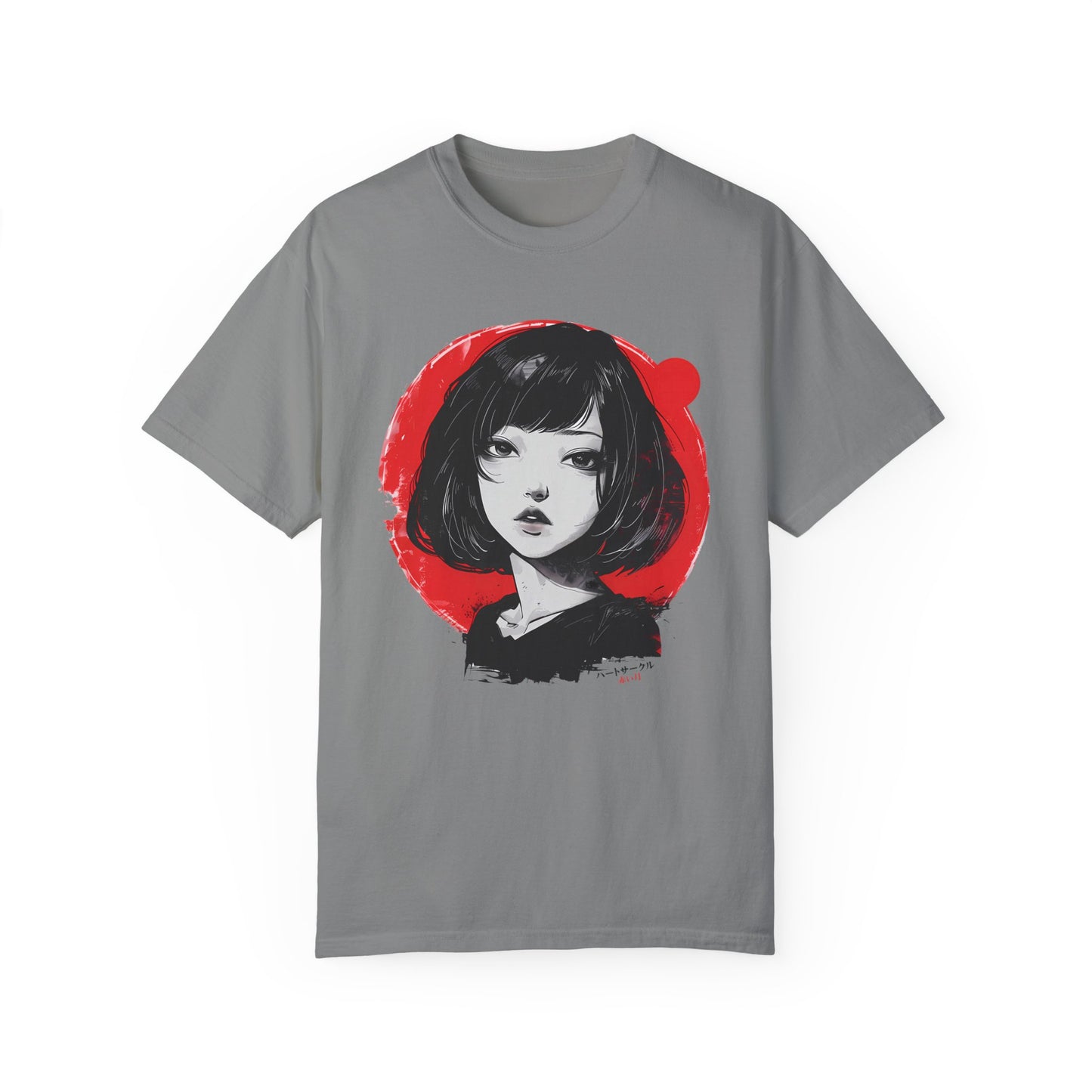 Red Moon - Retro Anime T-Shirt