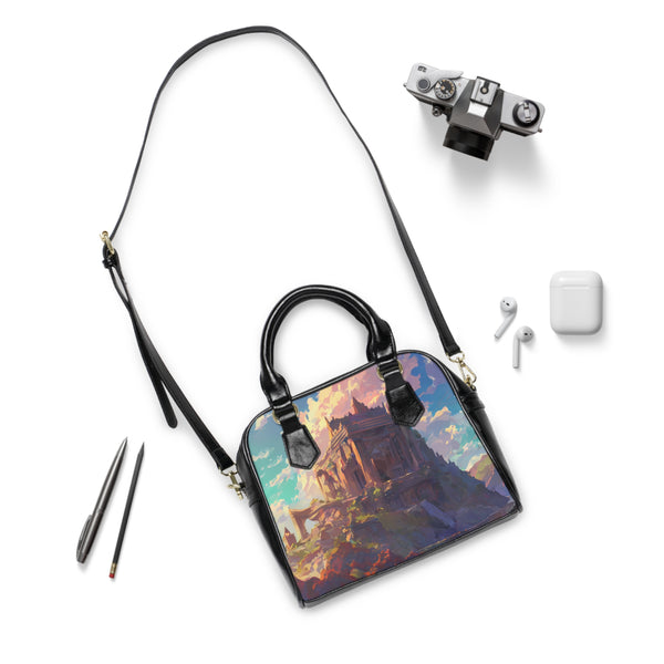 Castle by the Sea - Fantasy Anime Handbag