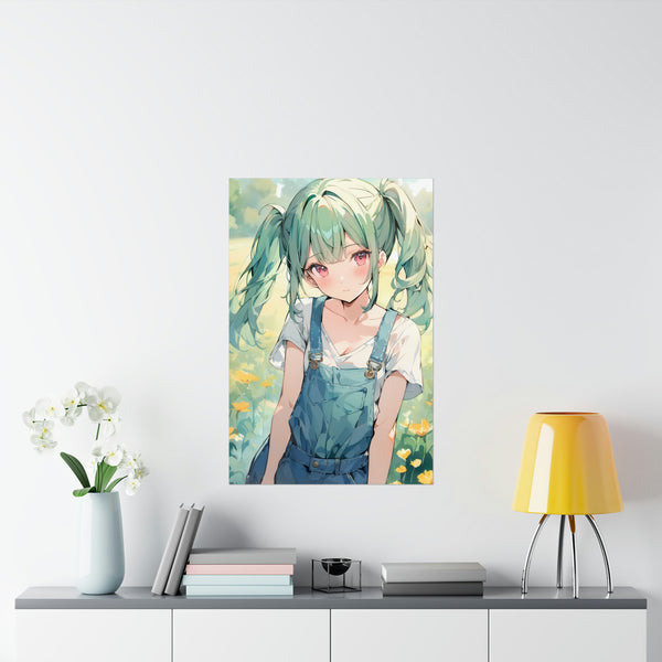 April Reverie - Cute Girl Anime Poster