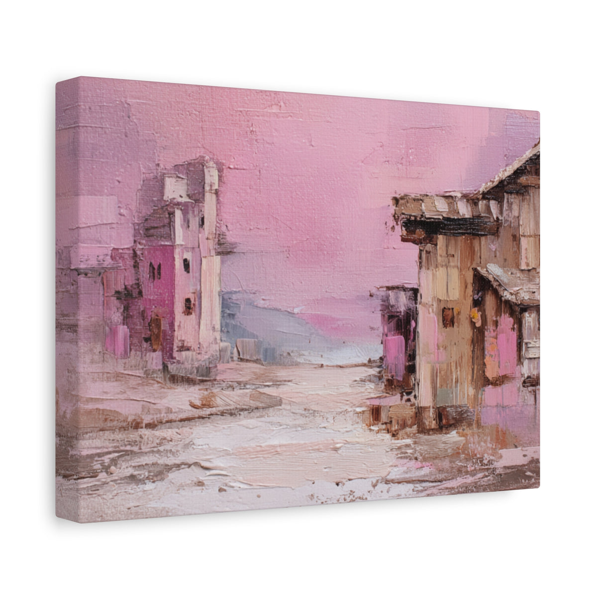 Desert Frontier - Abstract Pastel Wall Art