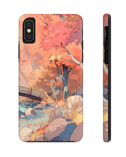 Amberglow - Anime Fall Phone Case